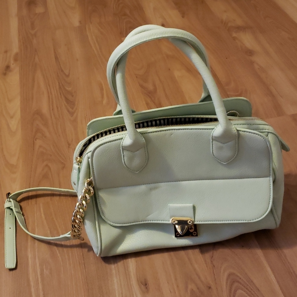Mint Green Just Fab Purse